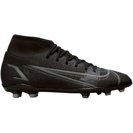 Chaussures de football Nike Mercurial Superfly 8 Club FG / MG M CV0852-004 noir noir