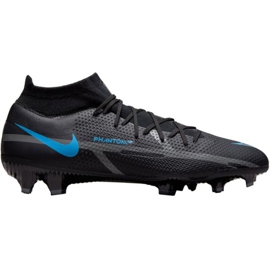 Nike Phantom GT2 Pro Df Fg M DC0759-004 chaussures de football le noir le noir