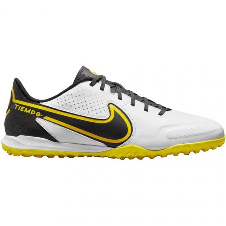Nike Tiempo Legend 9 Academy Tf M DA1191-107 chaussures de football multicolore blanche