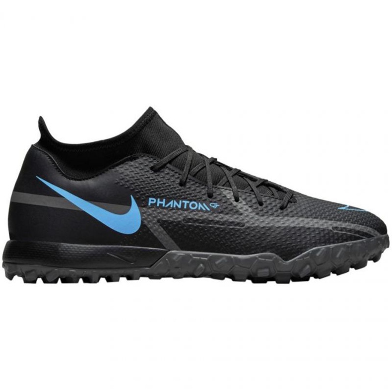 Nike Phantom GT2 Academy Df Tf M DC0802-004 chaussures de football le noir le noir