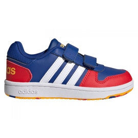 Chaussures Adidas Hoops 2.0 C Jr FY9443 le noir bleu