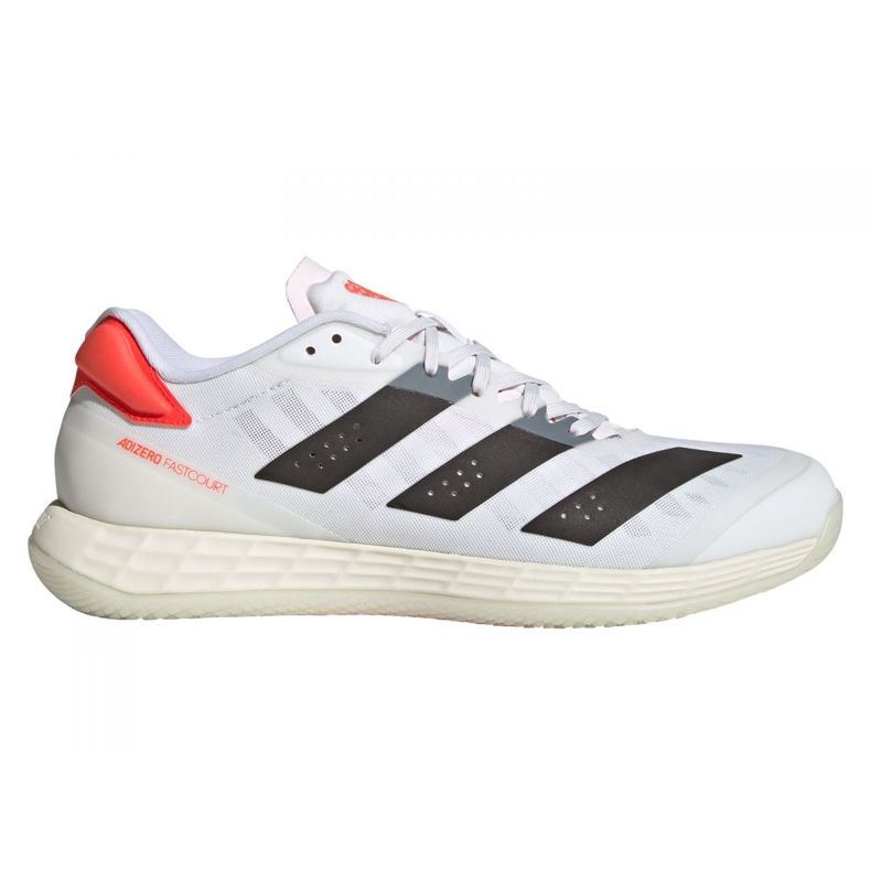 Chaussures Adidas Adizero FastCourt 2.0 M FZ4669 blanche Chaussures Adidas Adizero FastCourt 2.0 M FZ4669 blanche