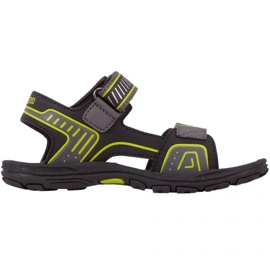 Sandales Kappa Paxos K 260864K 1133 le noir le noir