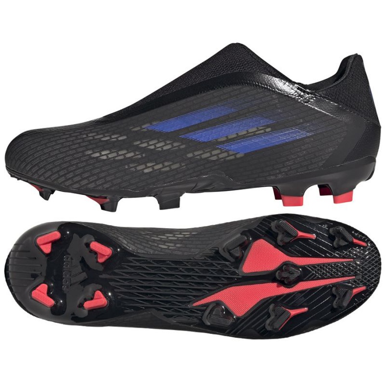 Chaussures de foot Adidas X Speedflow.3 Ll Fg M FY3273 le noir le noir