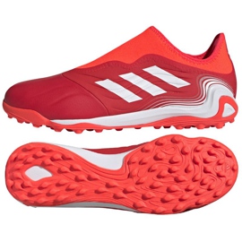 Chaussures de foot Adidas Copa Sense.3 Ll Tf M FY6169 rouge noir