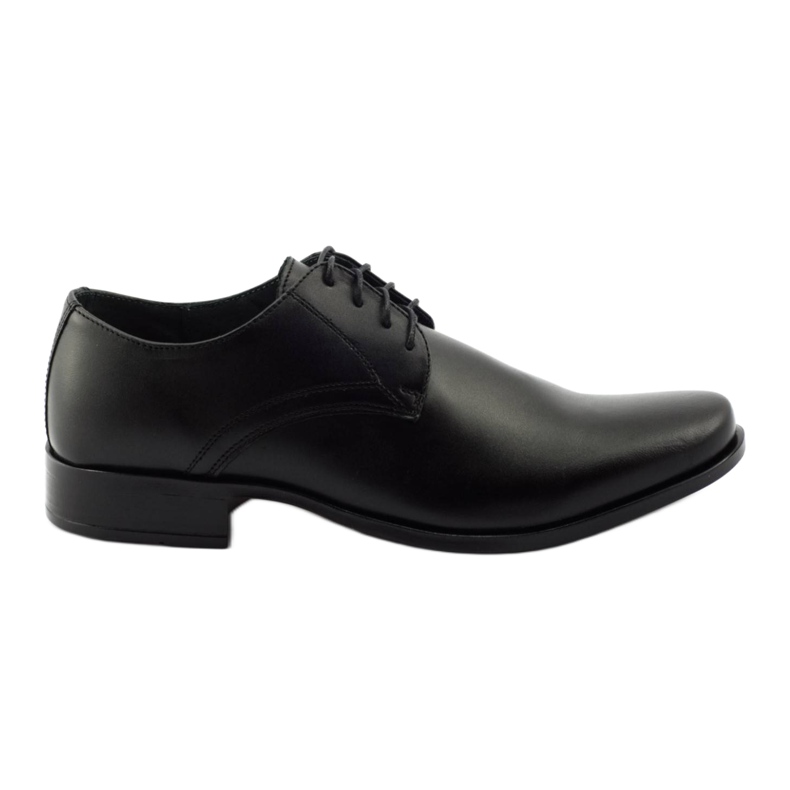 ABIS Chaussures habillées pour hommes 083 noir le noir