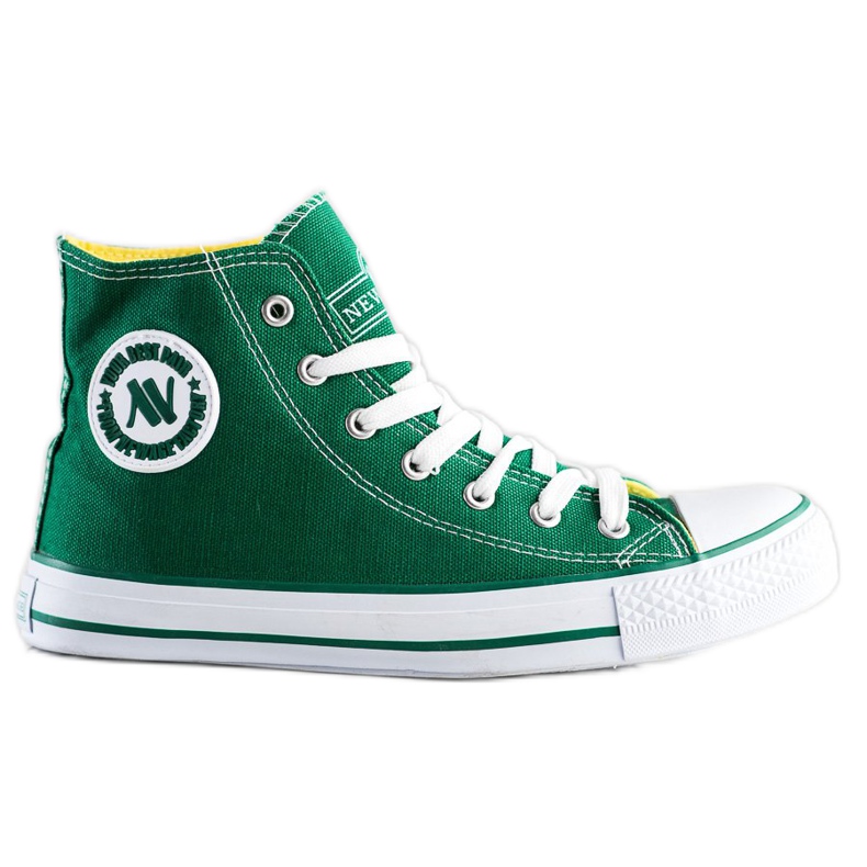 Baskets montantes New Age vert