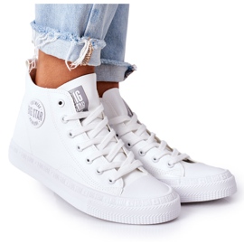 Baskets Montantes Femme Big Star GG274016 Blanc blanche Baskets Montantes Femme Big Star GG274016 Blanc blanche