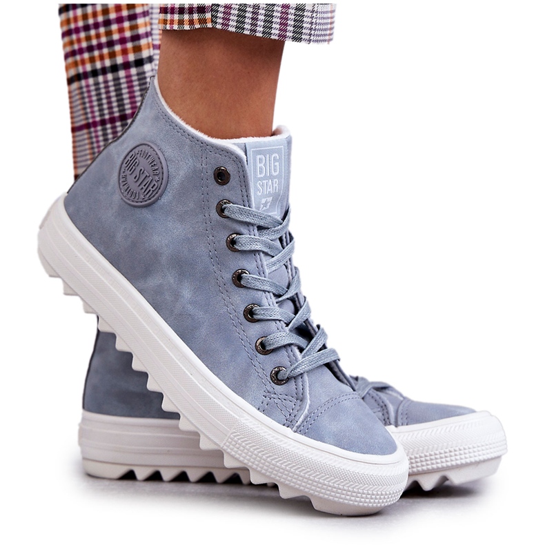 Baskets Isolées Femme Big Star EE274115 Bleu Clair Baskets Isolées Femme Big Star EE274115 Bleu Clair