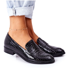 Mocassins Laqués Vinceza 21-10674 Noir