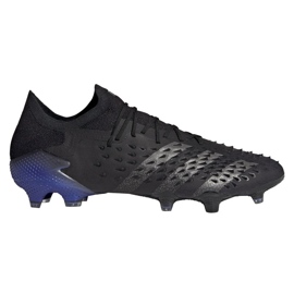 Chaussures de foot Adidas Predator Freak.1 Low Fg M FY6265 le noir le noir Chaussures de foot Adidas Predator Freak.1 Low Fg M FY6265 le noir le noir