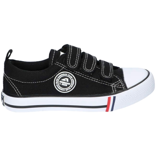 American Club Baskets à scratch noires American LH33 le noir