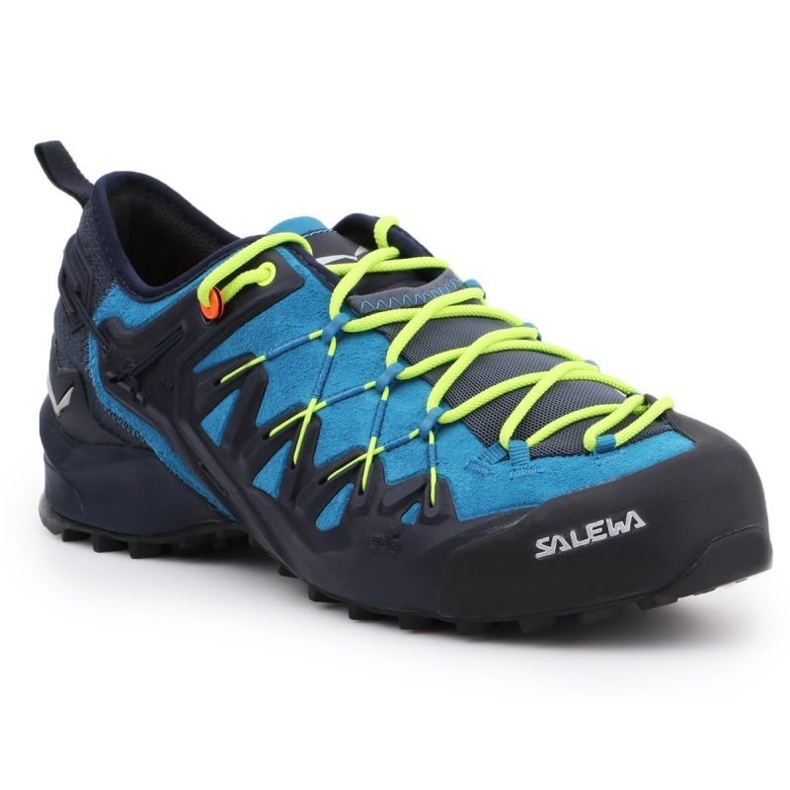 Chaussures Salewa Ms Wildfire Edge M 61346-3988 bleu marin bleu vert
