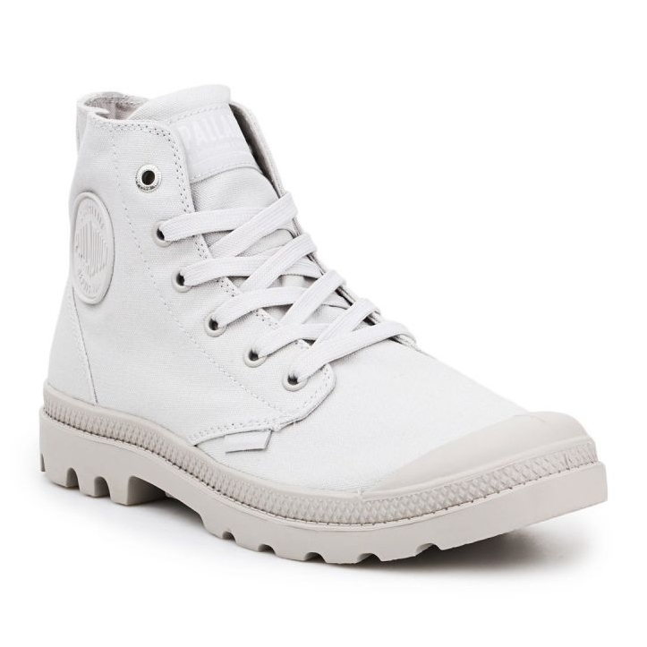Chaussures Palladium Pampa Hi Mono Moonstruck 73089-055 blanche Chaussures Palladium Pampa Hi Mono Moonstruck 73089-055 blanche