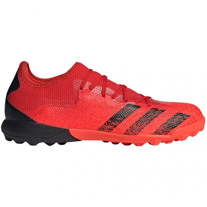 Chaussures de foot Adidas Predator Freak.3 L Tf M FY6291 multicolore oranges et rouges Chaussures de foot Adidas Predator Freak.3 L Tf M FY6291 multicolore oranges et rouges