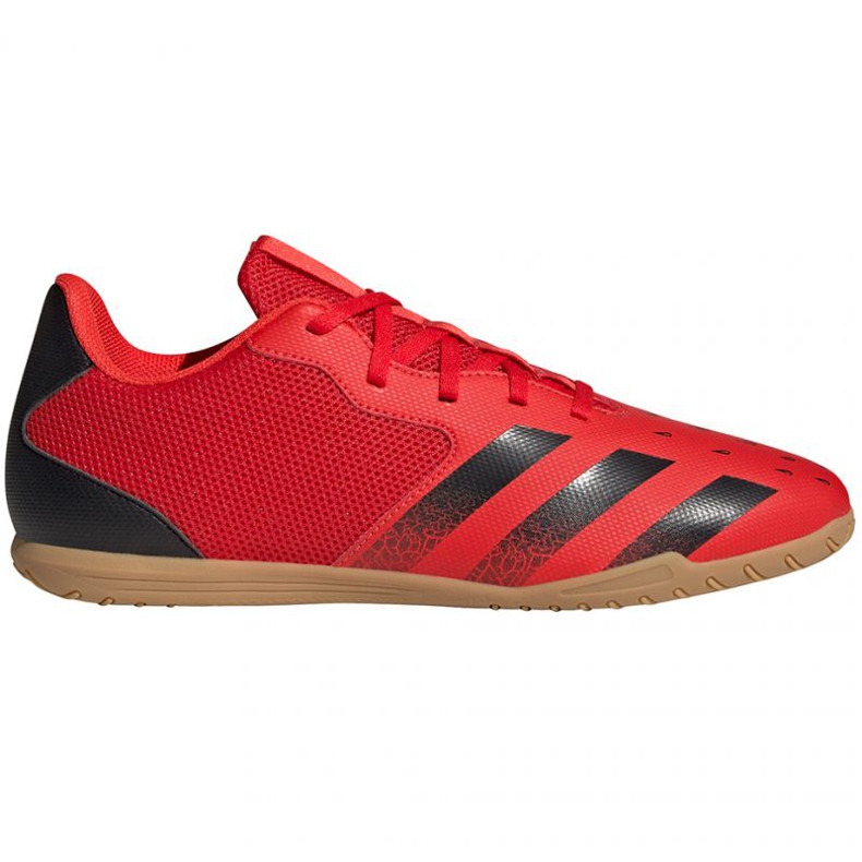 Adidas Predator Freak.4 Sala In IM FY6327 chaussures de football multicolore oranges et rouges Adidas Predator Freak.4 Sala In IM FY6327 chaussures de football multicolore oranges et rouges