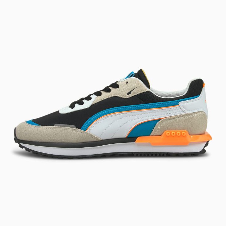 Puma City Rider M 382044 01 le noir multicolore Puma City Rider M 382044 01 le noir multicolore