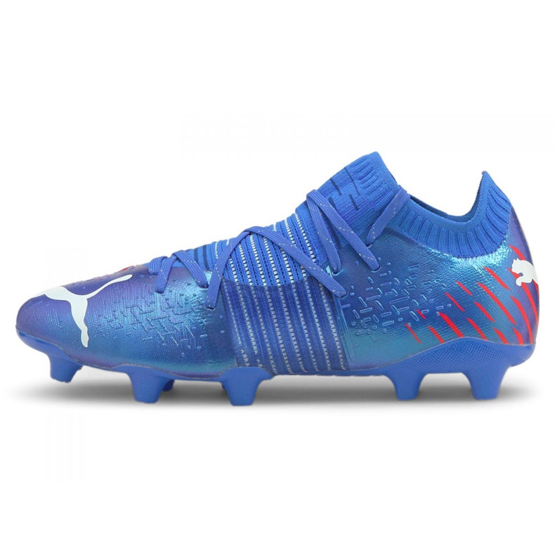 Chaussures de football Puma Future Z 1.2 Fg / Ag M 106476-01 multicolore bleu Chaussures de football Puma Future Z 1.2 Fg / Ag M 106476-01 multicolore bleu