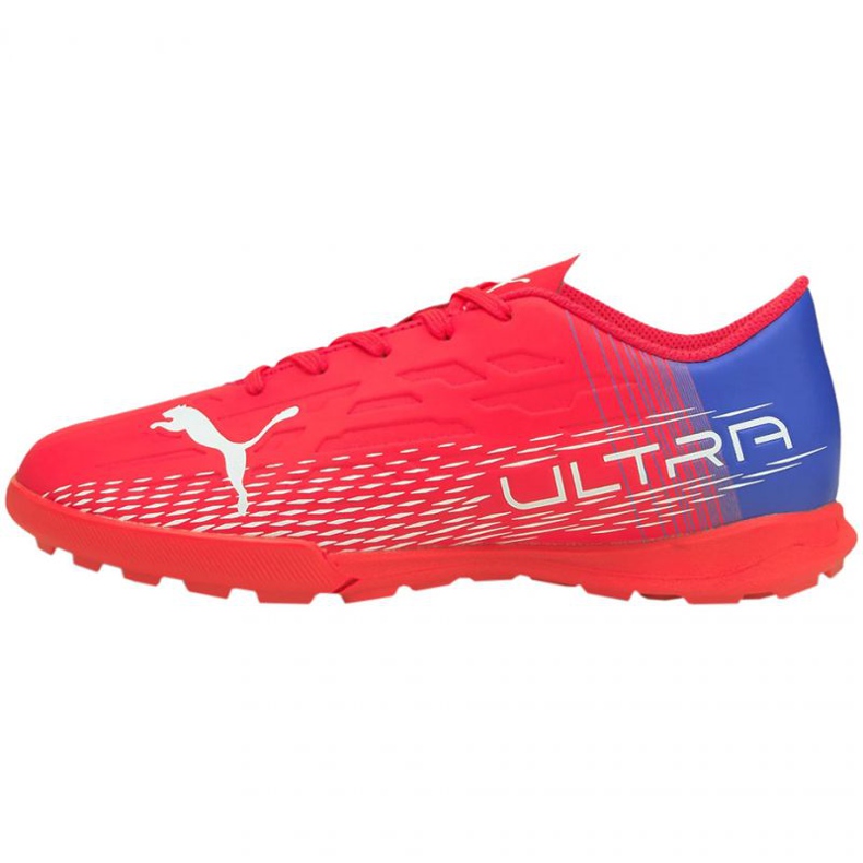 Chaussures de foot Puma Ultra 4.3 Tt Jr 106541 01 rouge oranges et rouges Chaussures de foot Puma Ultra 4.3 Tt Jr 106541 01 rouge oranges et rouges