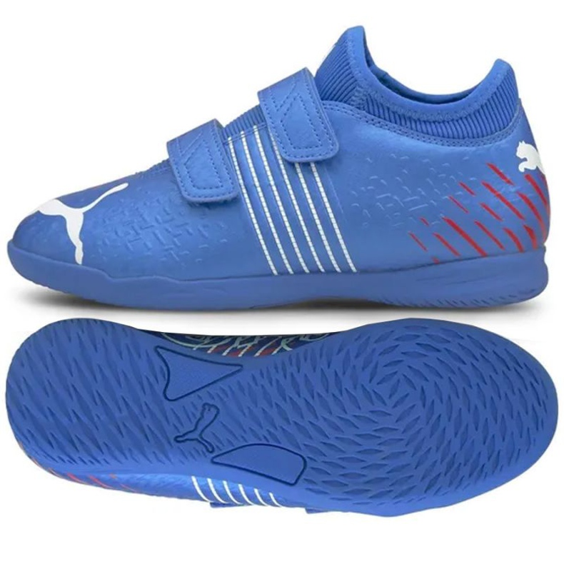 Chaussures de foot Puma Future Z 4.2 It V Jr 106601 01 bleu bleu