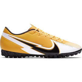 Chaussure de football Nike Mercurial Vapor 13 Academy Tf M AT7996 801 oranges et rouges Chaussure de football Nike Mercurial Vapor 13 Academy Tf M AT7996 801 oranges et rouges