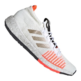 Chaussures Adidas PulseBOOST Hd M EE9564 blanc orange