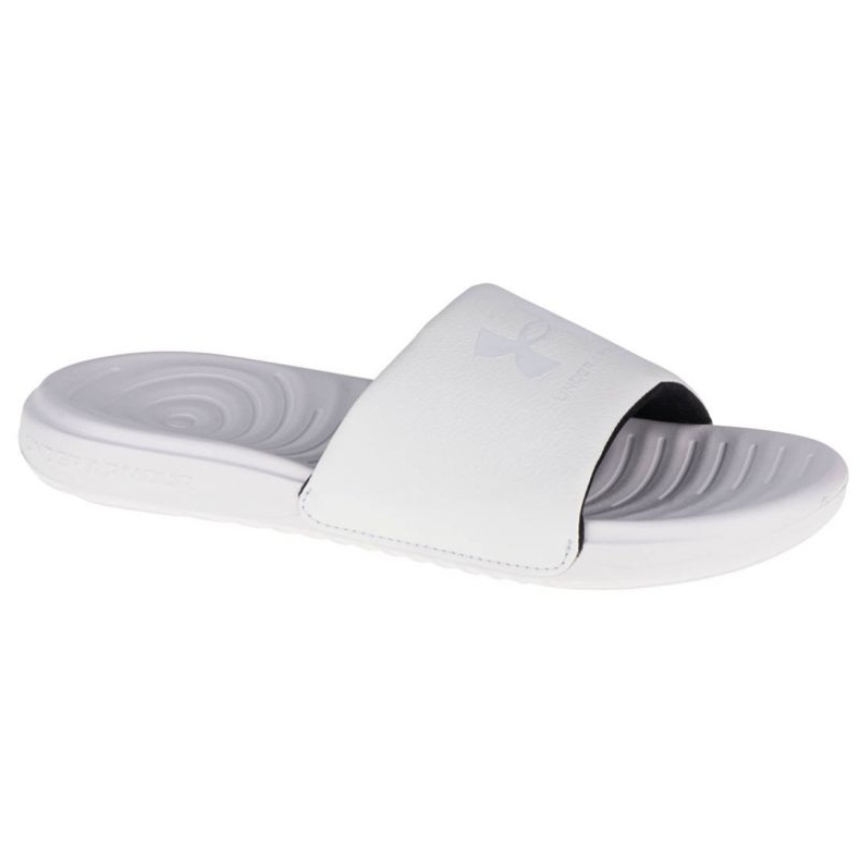 Under Armour Ansa Fixed Slides 3023772-101 tongs blanche