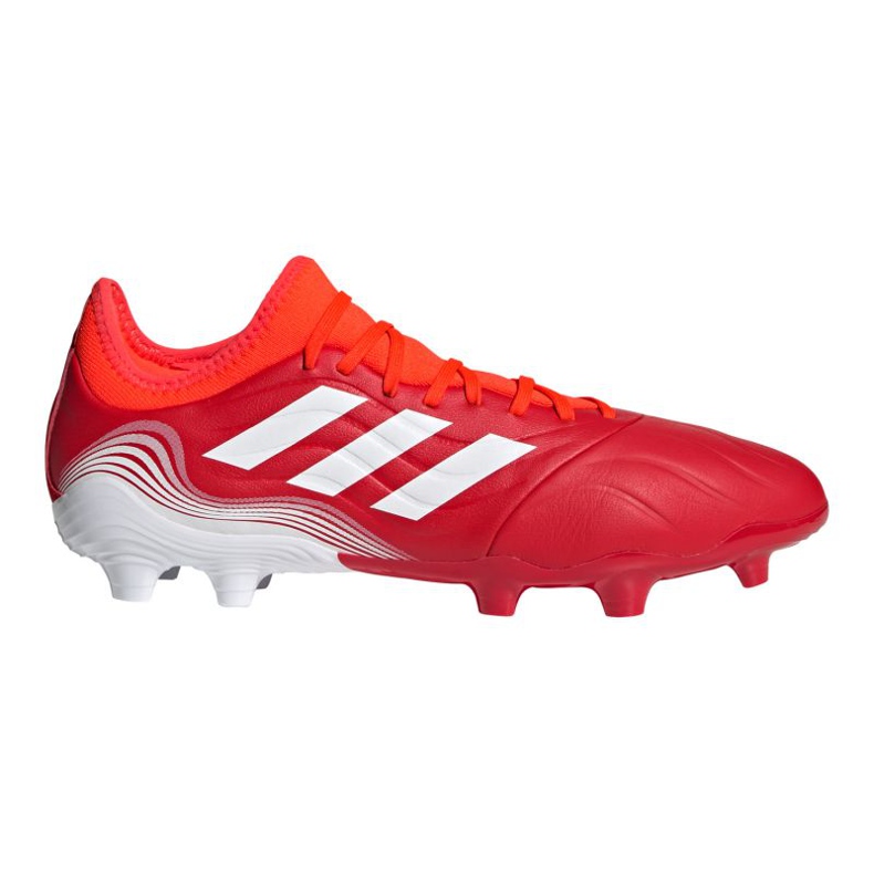 Chaussures de football Adidas Copa Sense.3 Fg M FY6196 multicolore oranges et rouges