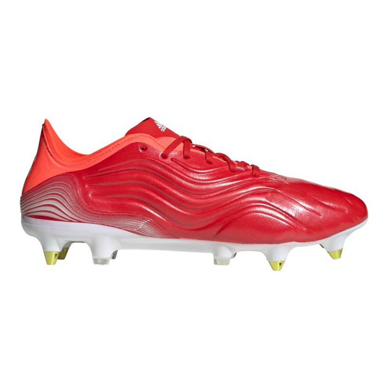 Chaussures de football Adidas Copa Sense.1 Sg M FY6201 rouge oranges et rouges Chaussures de football Adidas Copa Sense.1 Sg M FY6201 rouge oranges et rouges
