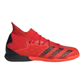 Chaussures de foot Adidas Predator Freak.3 In M FY6285 rouge oranges et rouges Chaussures de foot Adidas Predator Freak.3 In M FY6285 rouge oranges et rouges