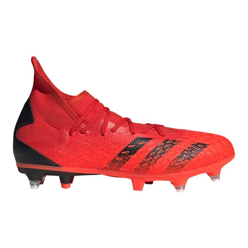 Chaussures de foot Adidas Predator Freak.3 Sg M FY6308 multicolore oranges et rouges