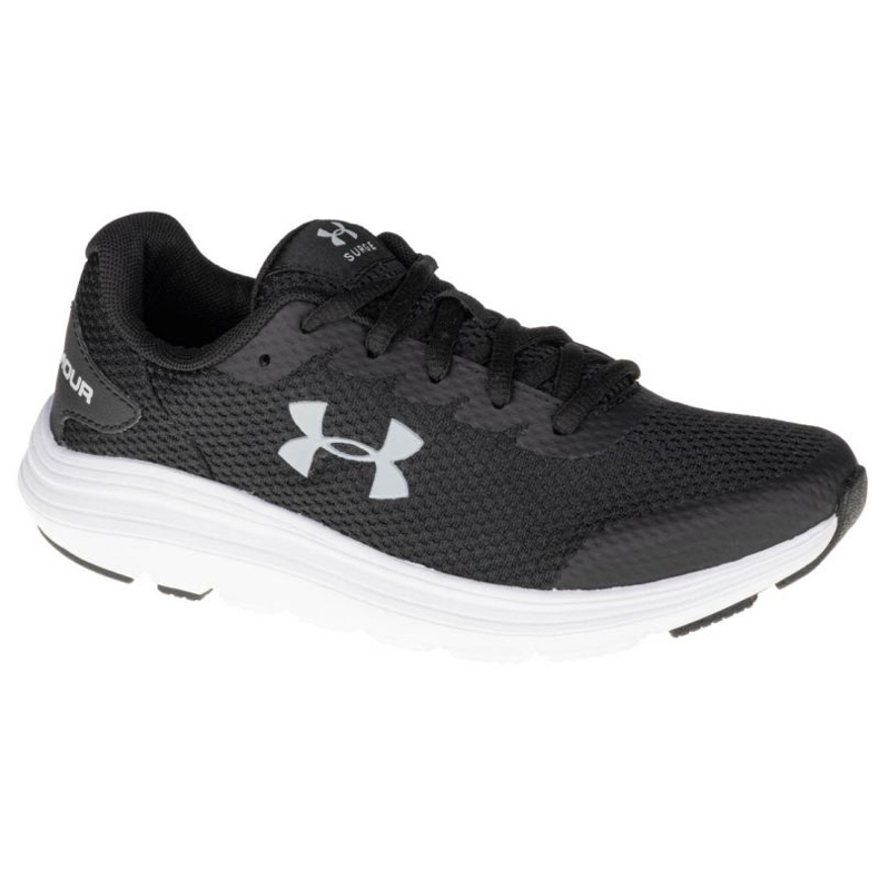 Chaussures Under Armour Gs Surge 2 W 3022870-001 le noir