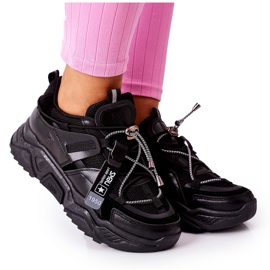 PE1 Chaussures de sport pour femmes Sneakers Noir Far Away