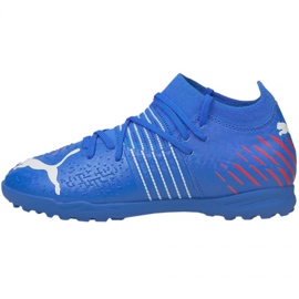 Chaussures de foot Puma Future Z 3.2 Tt Jr 106503 01 bleu bleu