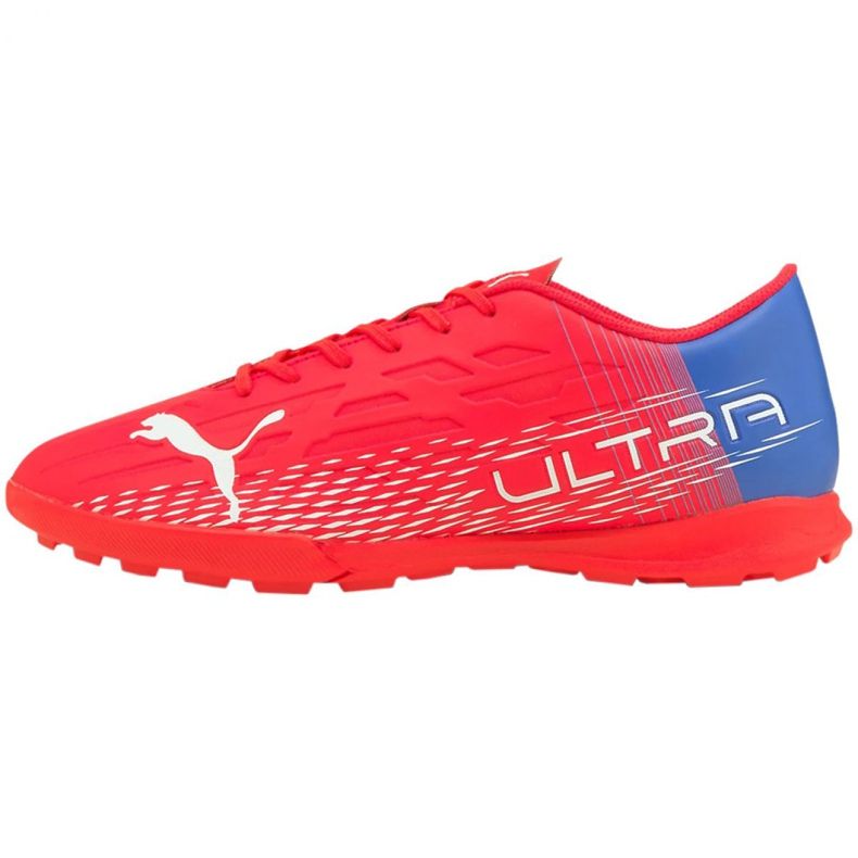 Chaussures de foot Puma Ultra 4.3 Tt M 106536 01 rouge oranges et rouges Chaussures de foot Puma Ultra 4.3 Tt M 106536 01 rouge oranges et rouges
