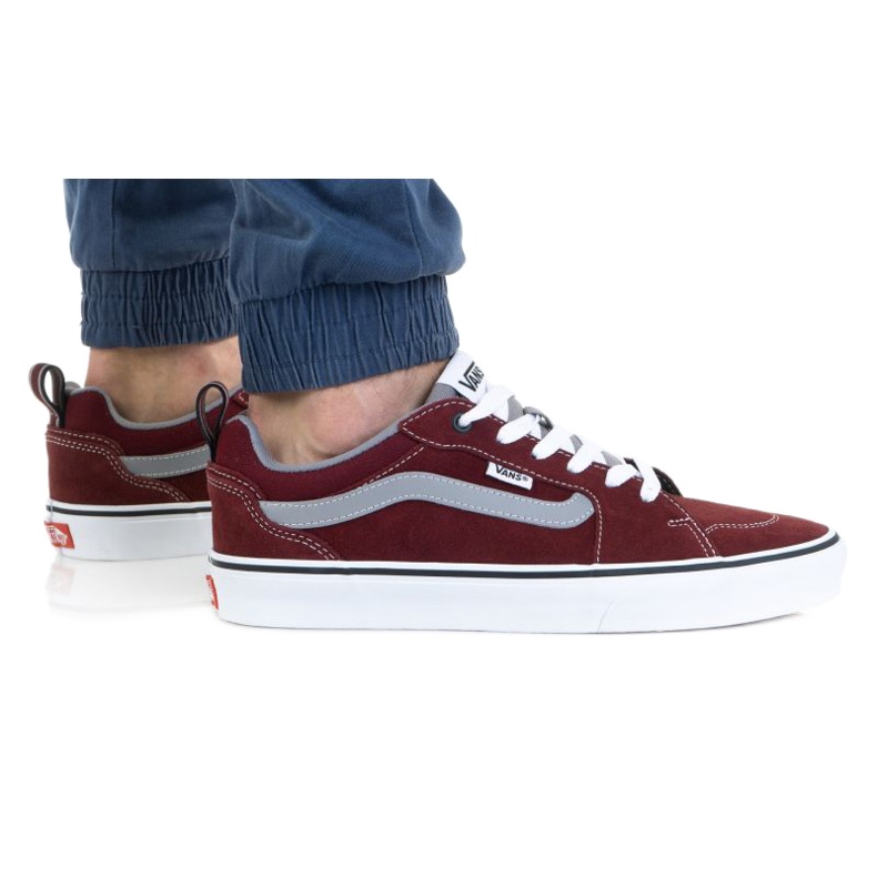 Chaussures Vans Filmore M VN0A3MTJ0Q71 rouge multicolore gris