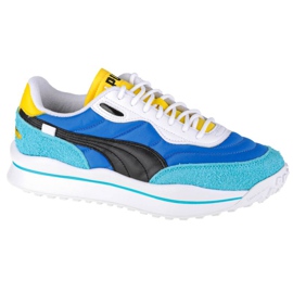 Puma Style Rider Bp Baskets M 375624-01 bleu multicolore