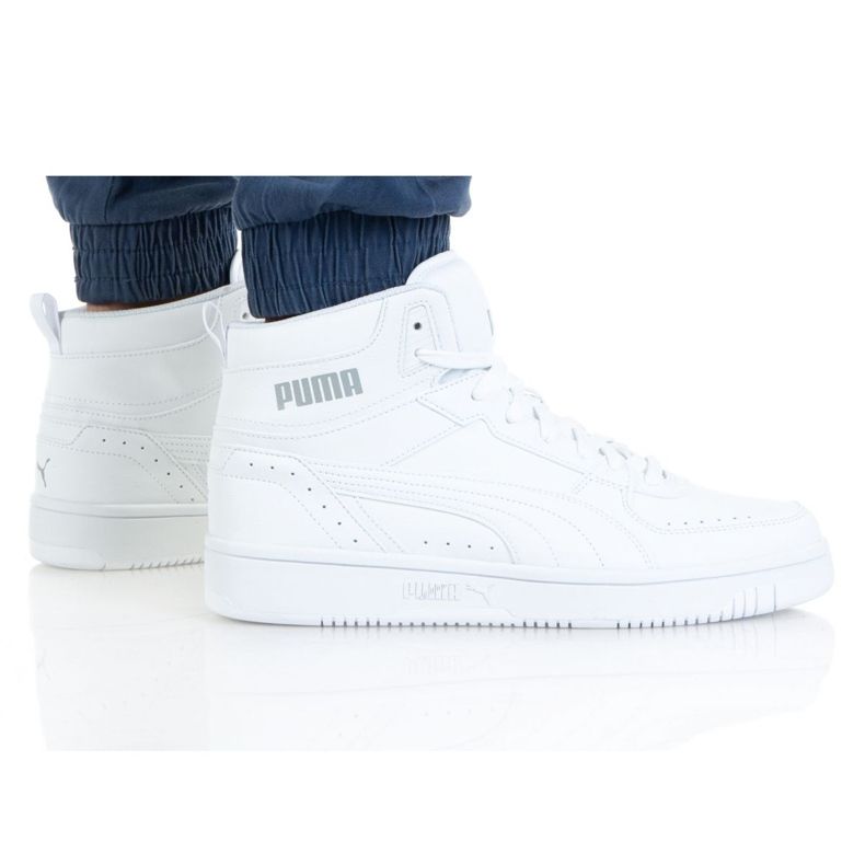 Puma Rebond Joy M 374765 06 blanche le noir