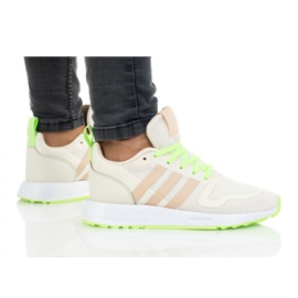 Chaussures Adidas Multix Jr Q47132 blanche bleu