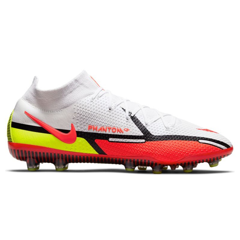 Chaussure de football Nike Phantom GT2 Elite Df AG-Pro M DC0749-167 multicolore blanche