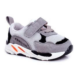Apawwa Chaussures de sport pour enfants avec velcro, gris Apawwa Chaussures de sport pour enfants avec velcro, gris
