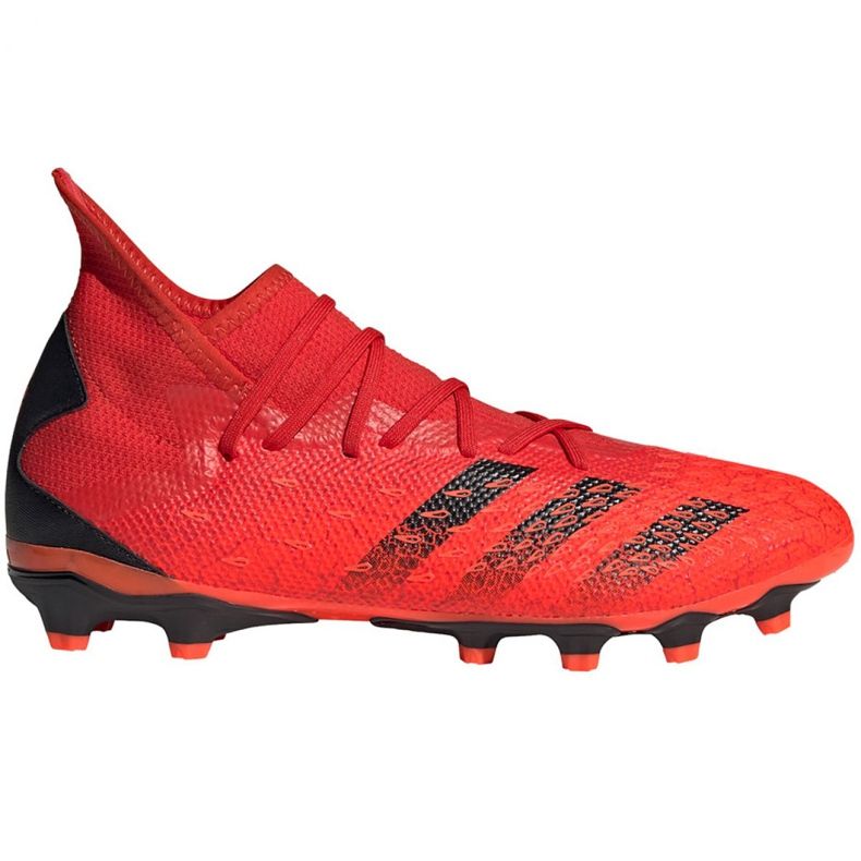 Chaussures de foot Adidas Predator Freak.3 Mg M FY6303 multicolore oranges et rouges Chaussures de foot Adidas Predator Freak.3 Mg M FY6303 multicolore oranges et rouges