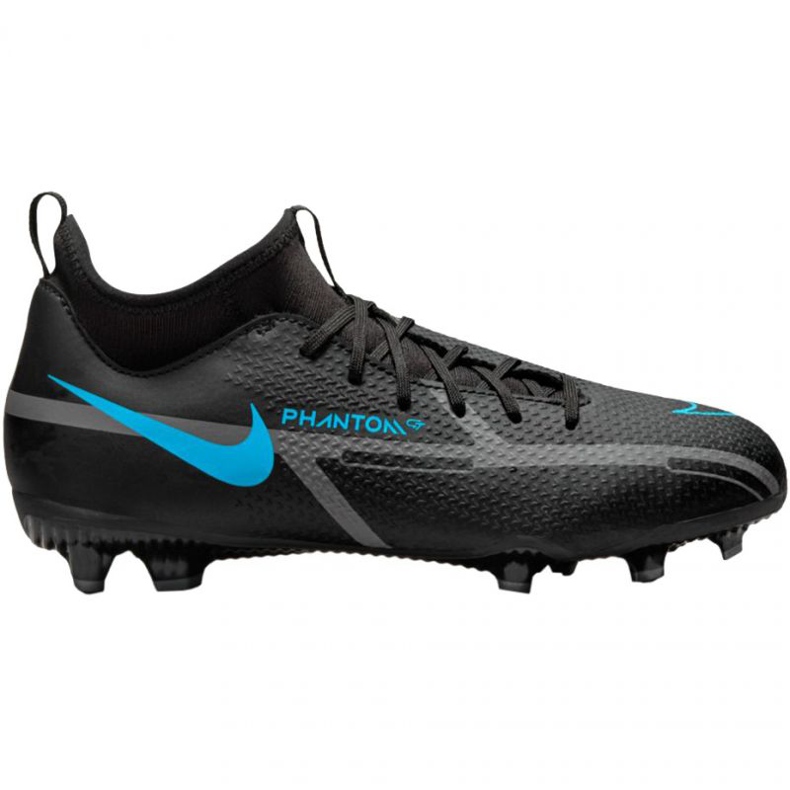 Chaussures de football Nike Phantom GT2 Academy Df FG / MG Jr DC0813 004 le noir le noir Chaussures de football Nike Phantom GT2 Academy Df FG / MG Jr DC0813 004 le noir le noir