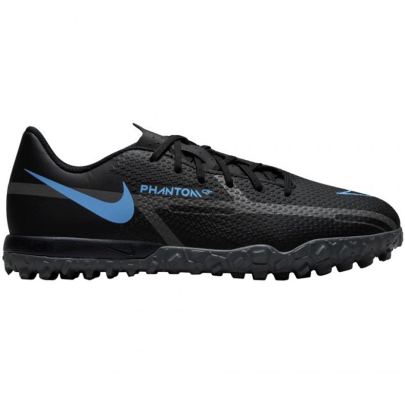 Nike Phantom GT2 Academy Tf Jr DC0817 004 chaussures de football le noir le noir