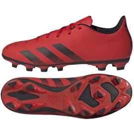 Chaussures de foot Adidas Predator Freak.4 Fg M FY6319 rouge rouge