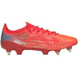 Chaussures de football Puma Ultra 1.3 MxSG M 106513 01 rouge oranges et rouges