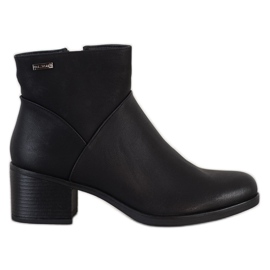 J. Star Bottes en éco-cuir noir