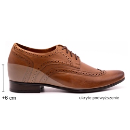 Olivier Chaussures pour hommes marron qui augmentent la visibilité de 617P brun Olivier Chaussures pour hommes marron qui augmentent la visibilité de 617P brun