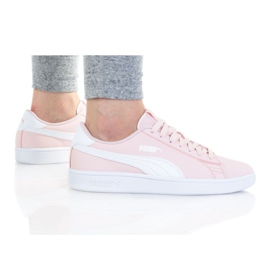 Puma Smash V2 Buck Jr 365182 35 chaussures noir rose