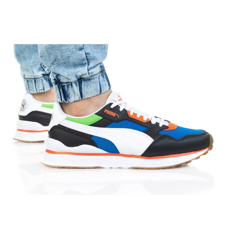 Puma R78 Futr M 374895 13 blanche le noir bleu multicolore